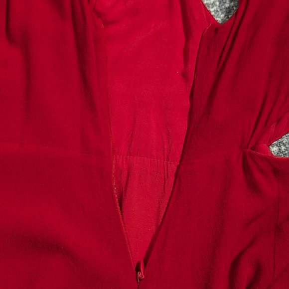 Summer Red Romper - Picture 8 of 9